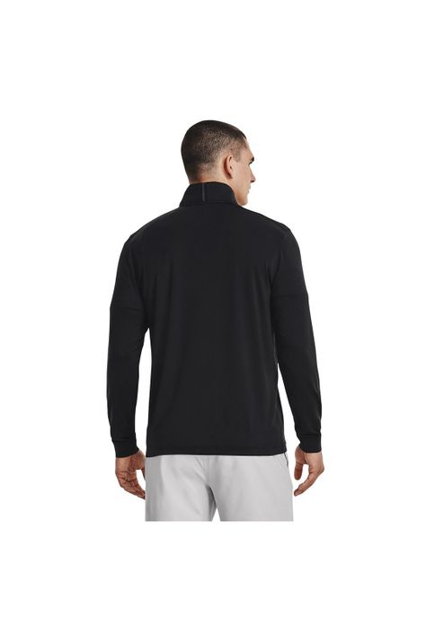 Polerón Golf Play Off ¼ Zip Negro Hombre-4