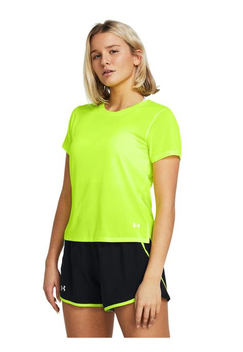 Polera Manga Corta Launch Mujer Amarillo-3