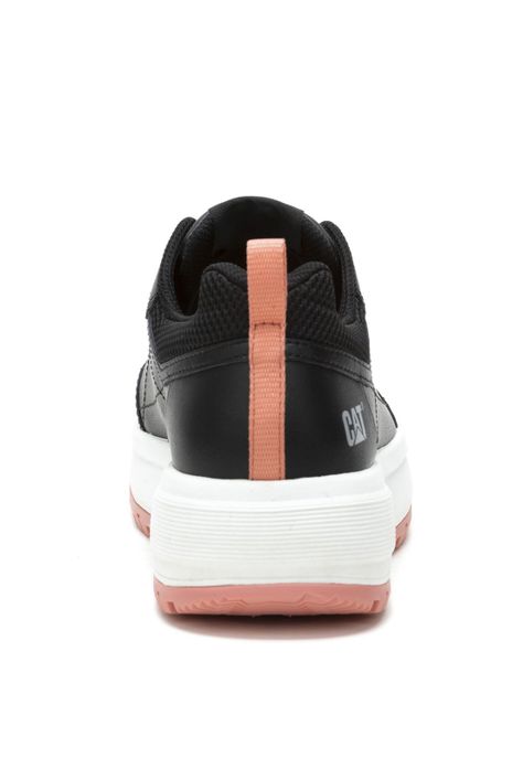 Zapatilla Cuero Mujer Flame Negro-5