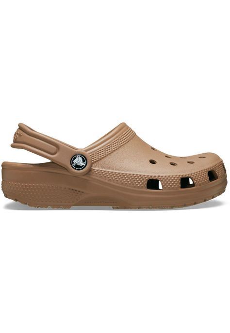 Zueco Crocs Niño Classic Clog Café-0