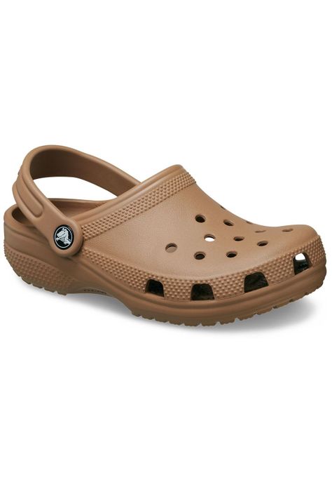 Zueco Crocs Niño Classic Clog Café-6