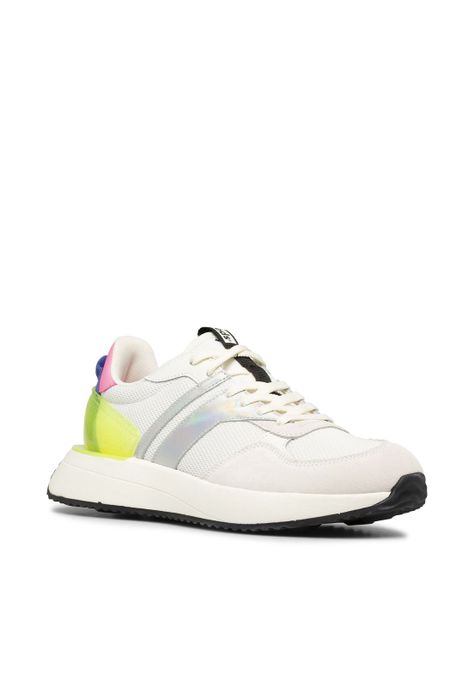Zapatilla Cuero Mujer Tiasa Blanco-2