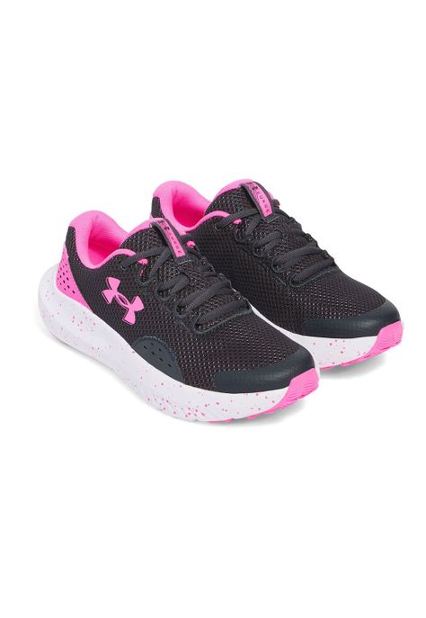 Zapatillas run Surge 4 para niñas Negro-5