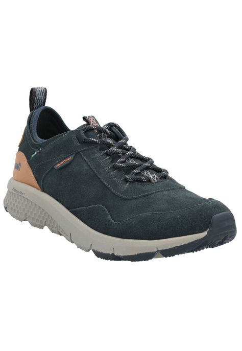 Zapatilla Cuero Hombre Shire Azul -1