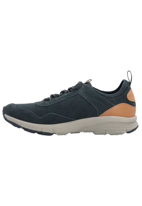 Zapatilla Cuero Hombre Shire Azul -4