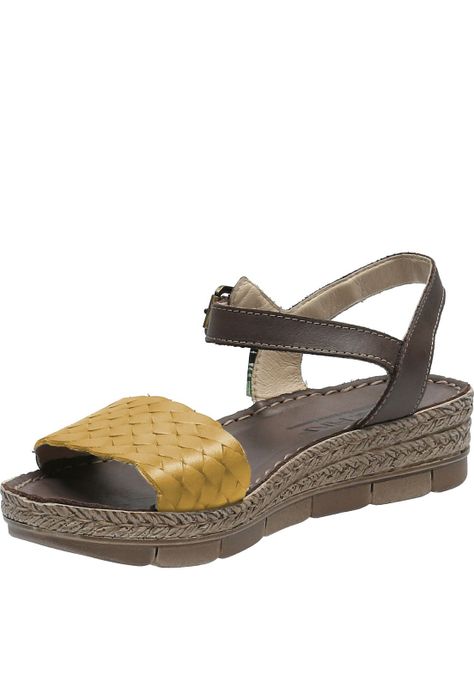 Sandalia Mujer Kilda Amarillo-3