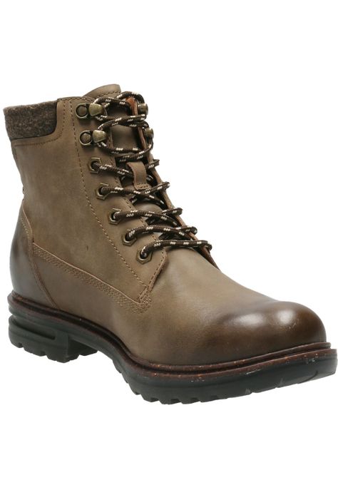 Botin Cuero Hombre Erne Taupe-0