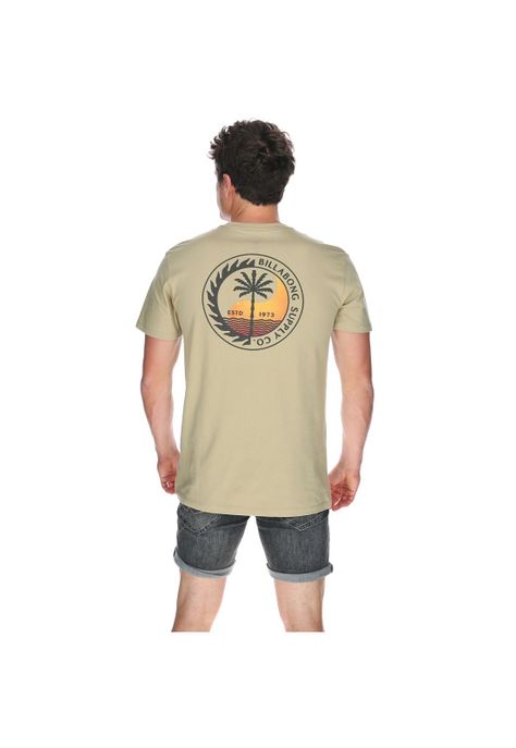 Polera M/C Hombre Transport Ss Amarillo-2