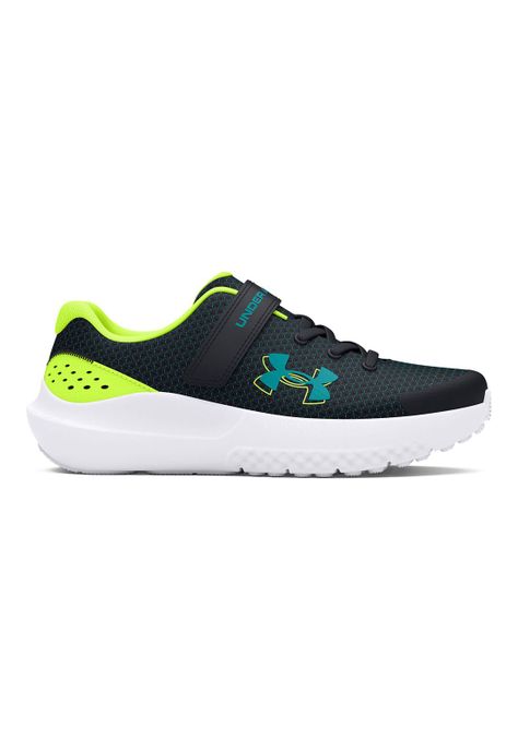 Zapatilla Ua Bps Surge 4 Ac Negro Niño-0