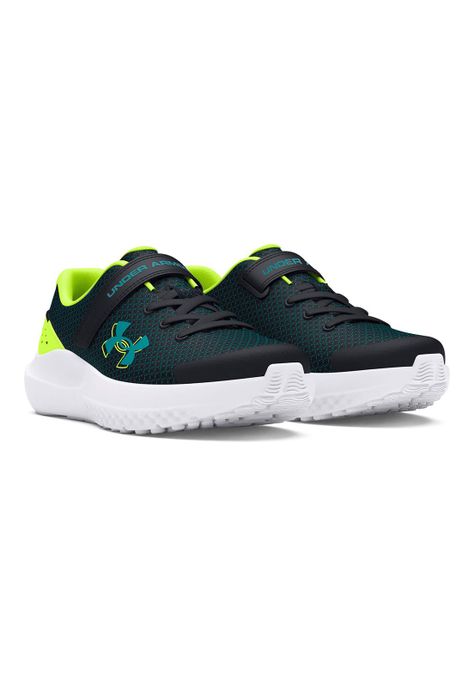 Zapatilla Ua Bps Surge 4 Ac Negro Niño-5