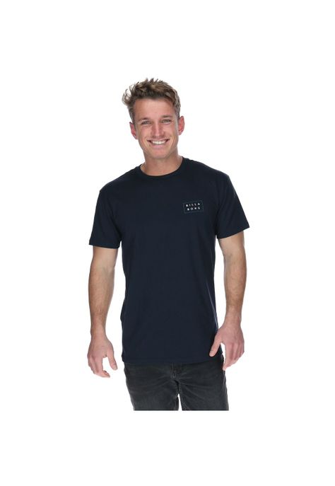 Polera M/C Hombre Diecut Polera Azul-0