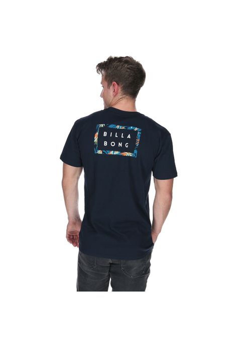 Polera M/C Hombre Diecut Polera Azul-2