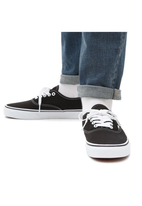 Zapatillas Unisex UA Authentic Negra-5