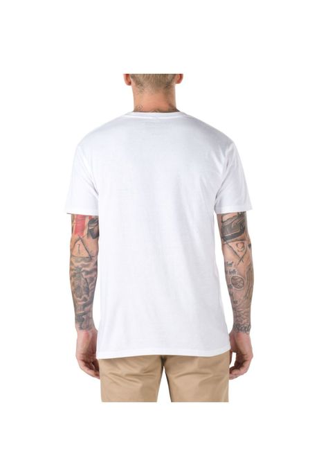 Polera M/C Hombre MN FULL PATCH Blanca-1