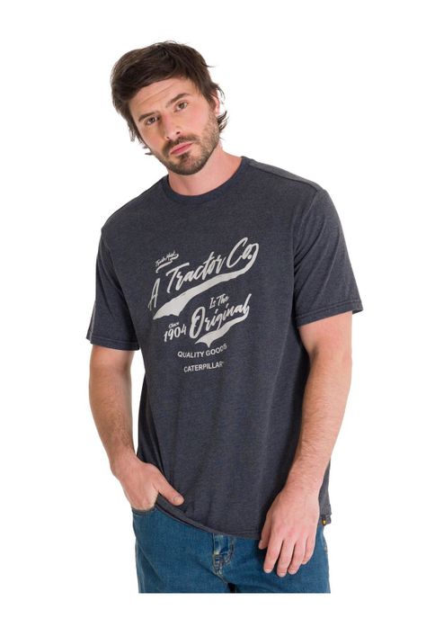 Polera Historic Traditions 5 Hombre Gris Oscura-0