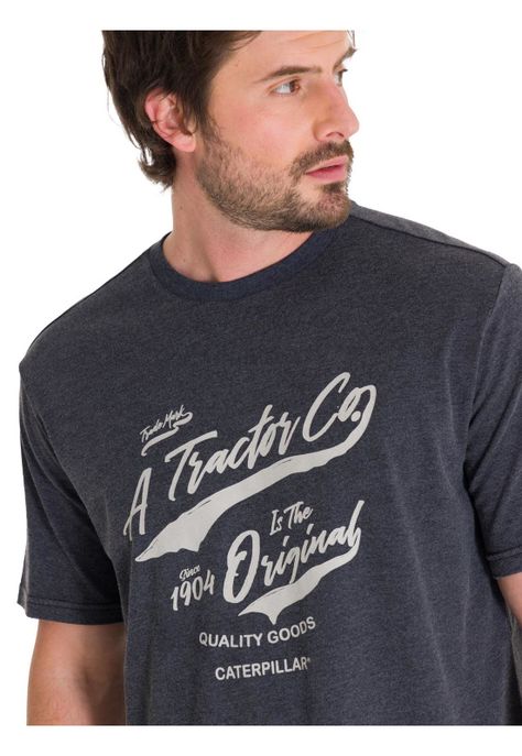 Polera Historic Traditions 5 Hombre Gris Oscura-4
