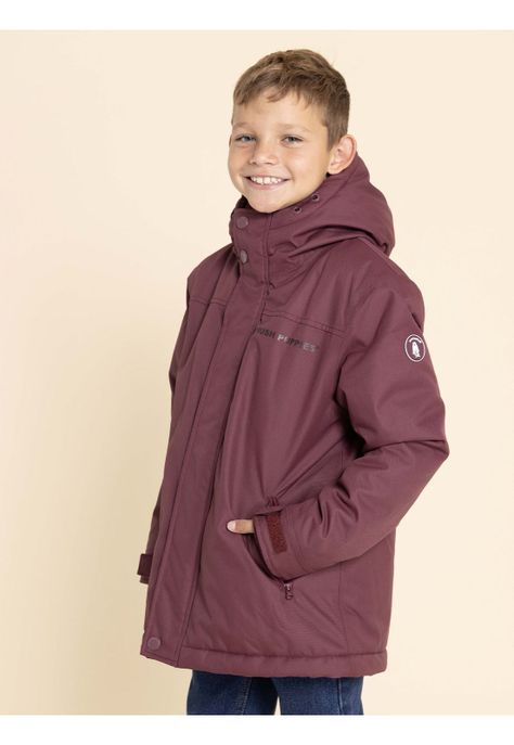 Parka Waterproof  Silvestre Niño Rojo-1