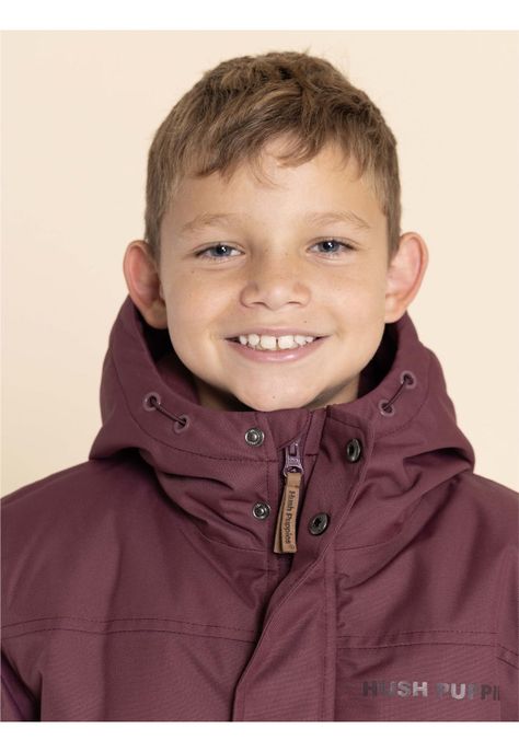 Parka Waterproof  Silvestre Niño Rojo-3