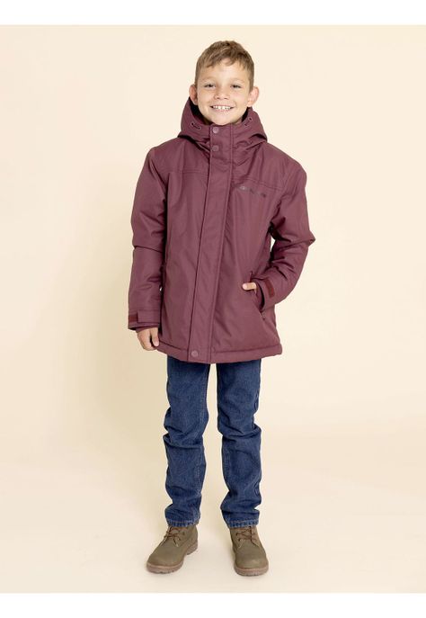Parka Waterproof  Silvestre Niño Rojo-5