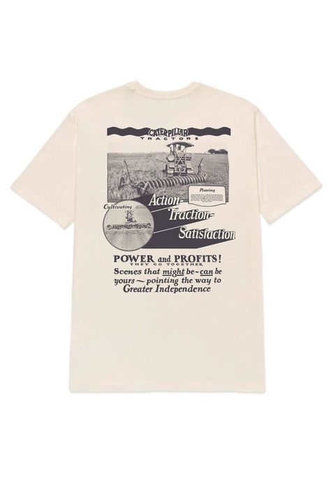 Polera Casual Projects Graphic 5 Hombre Blanco-1