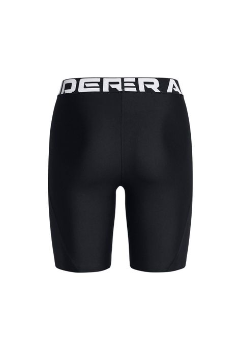 Shorts HeatGear® de 8" Negro para mujer-1