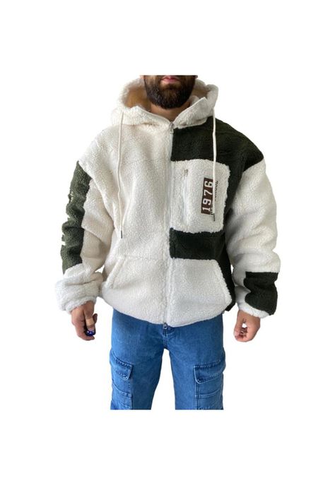 Chaqueta polerón de paño modelo 1-1