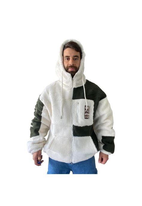 Chaqueta polerón de paño modelo 1-2