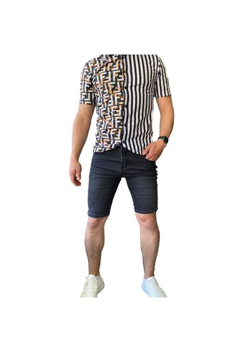 Camisa Elasticada M/C 21610-3