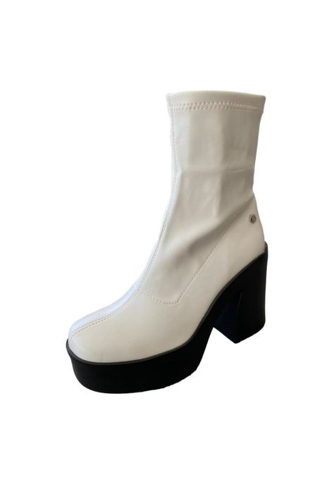 Bota moda 2401 Blanco-1