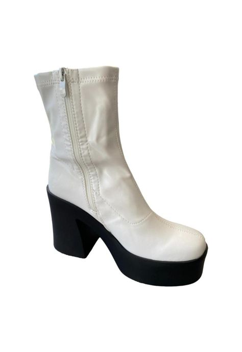 Bota moda 2401 Blanco-2