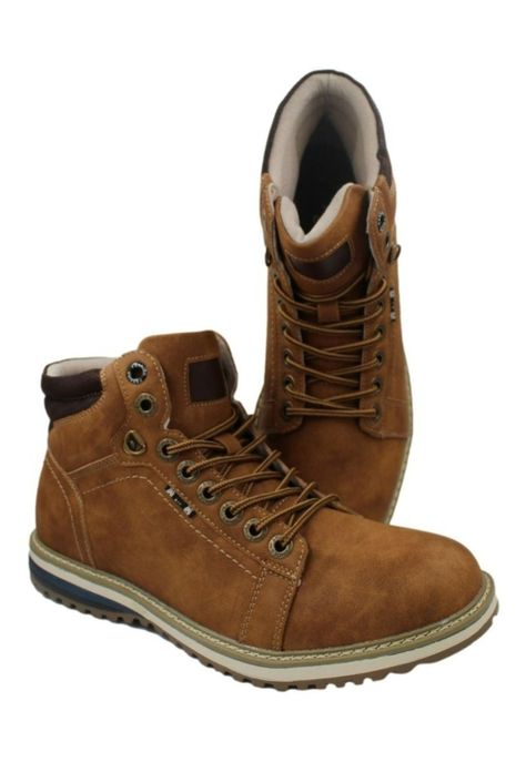 Botin Agta Hombre Camel-1