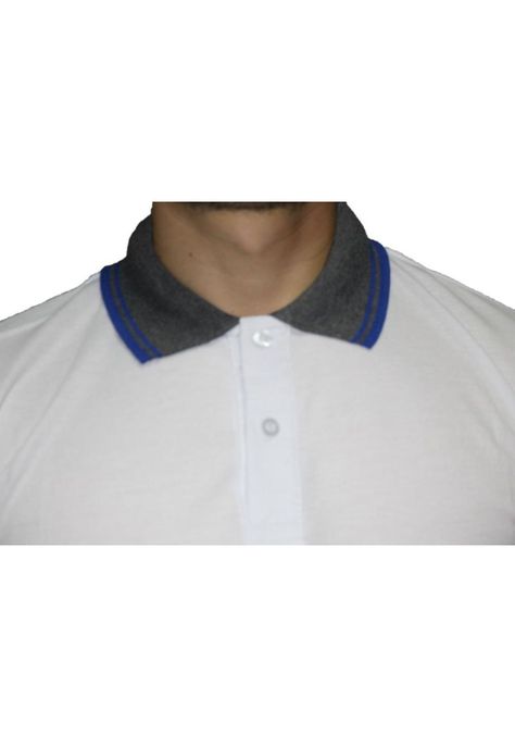 Polera Pique Slim Fit Blanco-3