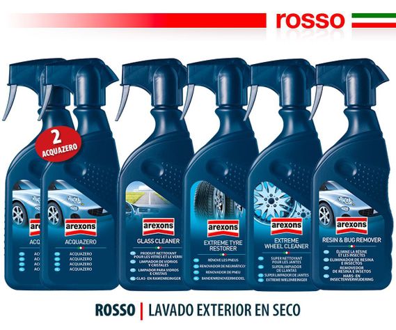 Kit Lavado Exterior en Seco ROSSO-1