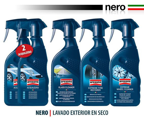 Kit Lavado Exterior en Seco NERO-1