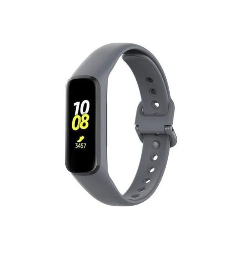 Correa Compatible Con Samsung Galaxy Fit 2 R220 / 20mm Gris Oscuro-0