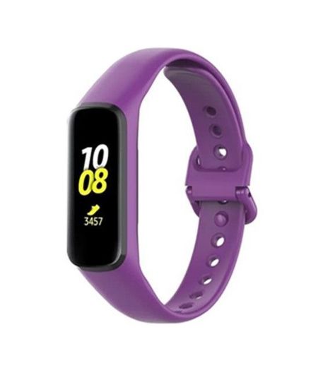 Correa Compatible Con Samsung Galaxy Fit 2 R220 / 20mm Morado-0