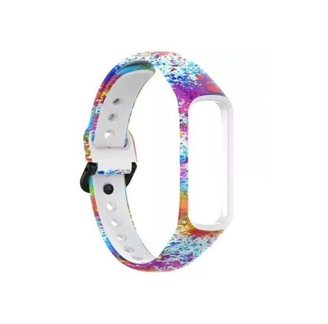 Correa Compatible Samsung Galaxy Fit 2 R220 Con Diseño 20mm Graffiti-0