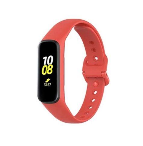 Correa Compatible Con Samsung Galaxy Fit 2 R220 / 20mm Rojo-0