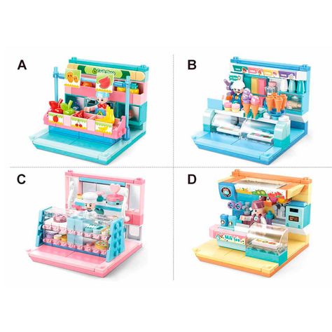 Set 4 Mini Tiendas-4