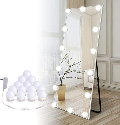 Luces Espejo Tocador Maquillaje 10 Bombillas Led-2