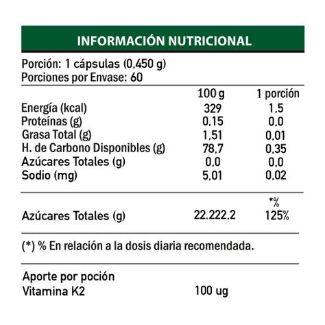 Vitamina K2 100 Ug X 60 Knop Laboratorios-2