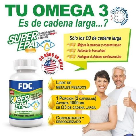 Super epa x 60 cápsulas blandas - FDC-3