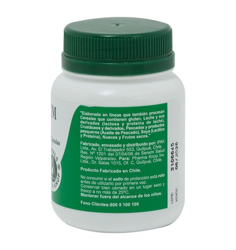 Equisetum 240 mg x 50 cápsulas Pharma Knop-2