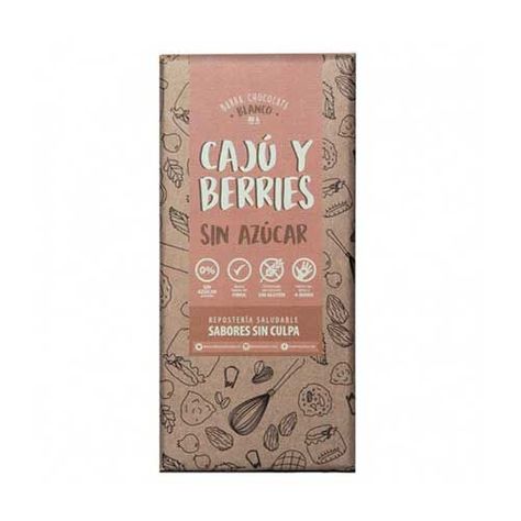Barra chocolate cajú y berries 80 g-0