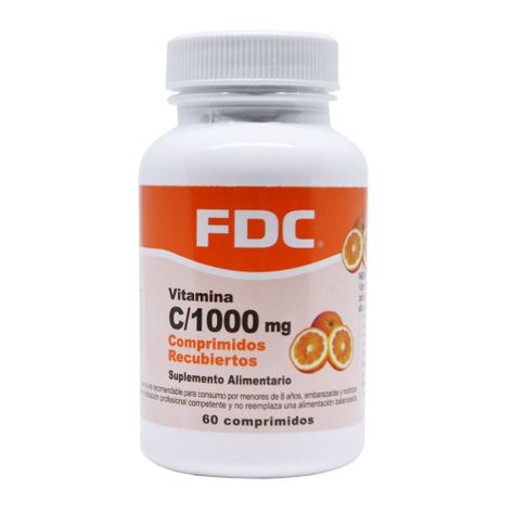 Vitamina C 1000 mg x 60 comprimidos-0