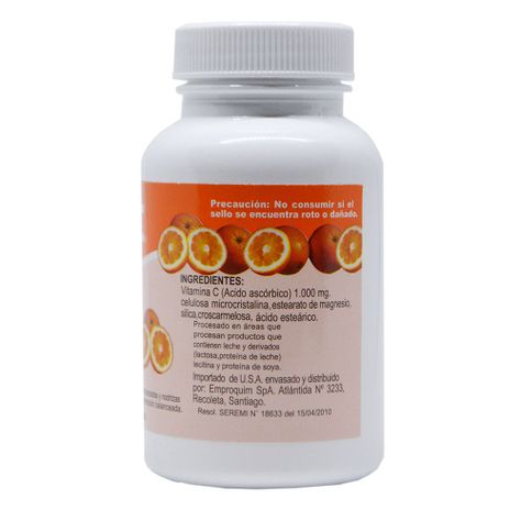 Vitamina C 1000 mg x 60 comprimidos-2