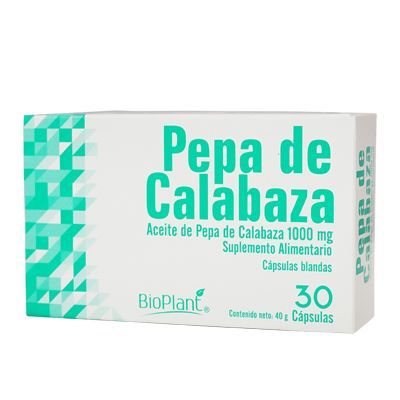 Aceite de Pepa de calabaza 1000 mg x 30-0