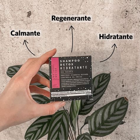 Shampoo Detox Hidratante en barra 70 g – Natural Detox-1