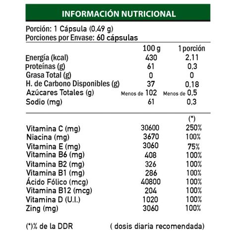 Calcio 600 mg + Vitamina D x 60 comprimidos-3