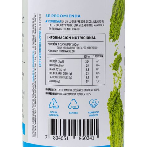 Matcha organica 100g - Manare-1